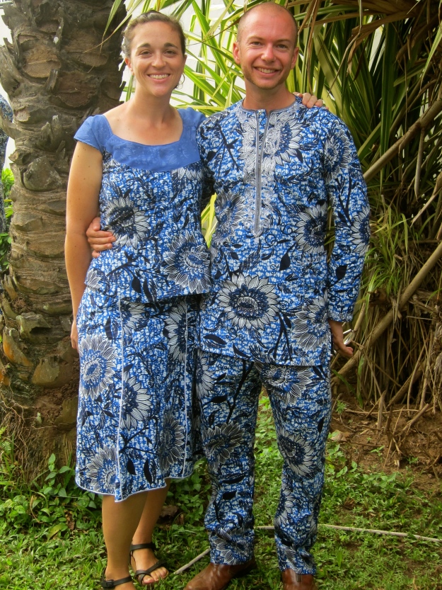An oldie but a goodie: Our PC Benin swearing-in outfits from September. 